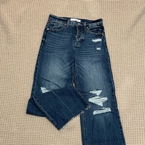 Kancan Distressed Blue Jeans